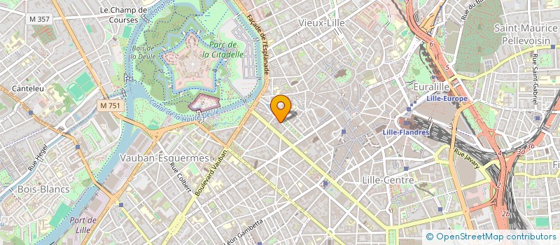 localisation de l'entreprise UNION REGIONALE DES PROFESSIONNELS DE SANTE MASSEURS KINESITHERAPEUTES DES HAUTS-DE-FRANCE à LILLE