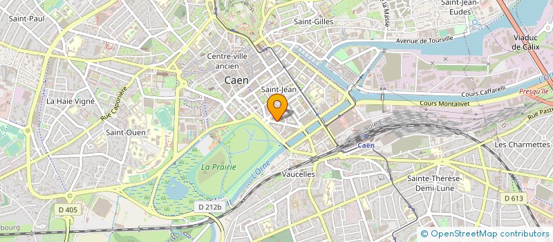 localisation de l'entreprise UNION REGIONALE DES PROFESSIONNELS DE SANTE MEDECINS LIBERAUX DE NORMANDIE à CAEN