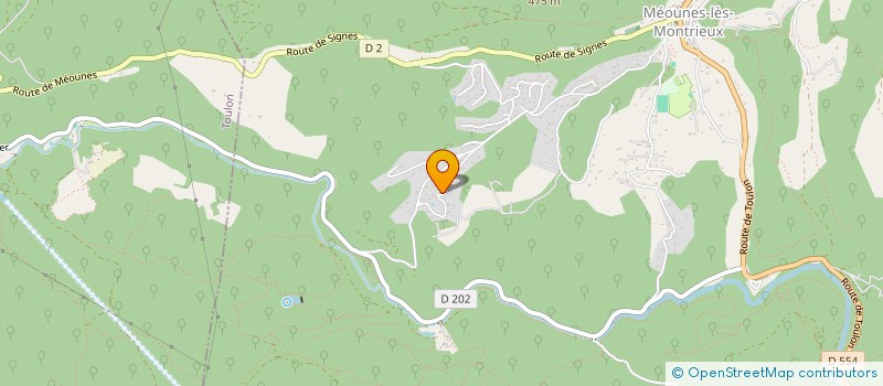 localisation de l'entreprise UNION REGIONALE DES PROFESSIONNELS DE SANTE PACA ORTHOPHONISTES  ROCBARON