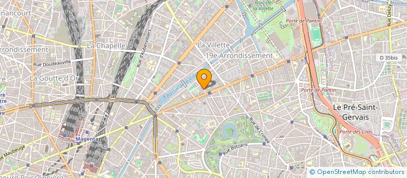 localisation de l'entreprise UNION REGIONALE DES RETRAITES ILE DE FRANCE CFDT URRIF CFDT  PARIS