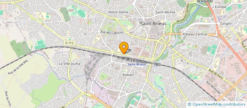 localisation de l'entreprise UNION REGIONALE DES SYNDICATS à SAINT-BRIEUC