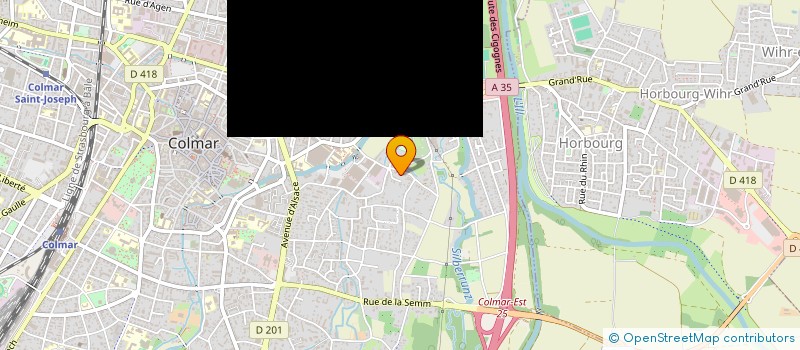 localisation de l'entreprise UNION REGIONALE DES TAXIS  COLMAR