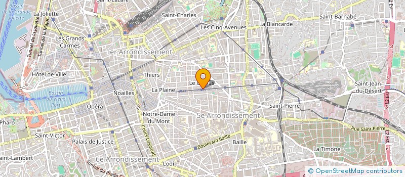localisation de l'entreprise UNION REGIONALE DU SUD EST à MARSEILLE