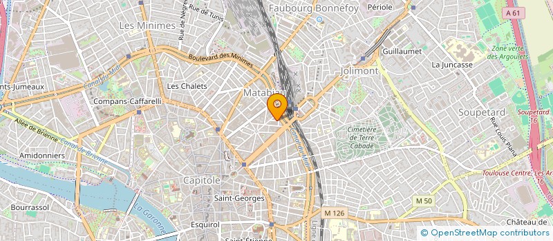 localisation de l'entreprise UNION REGIONALE INTERFEDERALE DES OEUVRES ET ORGANISMES PRIVES SANITAIRES ET SOCIAUX OCCITANIE à TOULOUSE