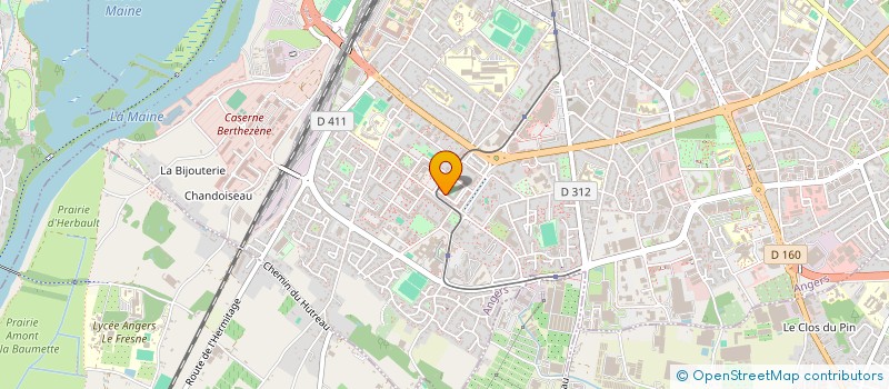 localisation de l'entreprise UNION REGIONALE SOLIDARITE FEMMES PAYS DE LA LOIRE à ANGERS