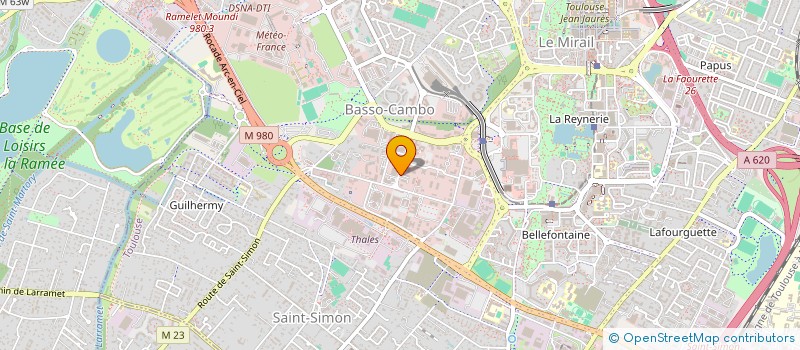 localisation de l'entreprise UNION REGIONALE SPORTIVE LEO LAGRANGE OCCITANIE à TOULOUSE