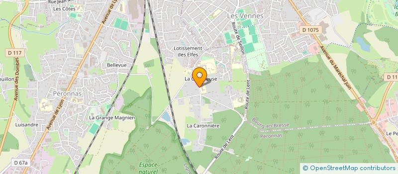 localisation de l'entreprise UNION REPOS RESTAURATION à PERONNAS