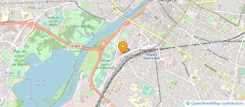 localisation de l'entreprise UNION RESTRUCT VIGN ANJOU SAUM à ANGERS