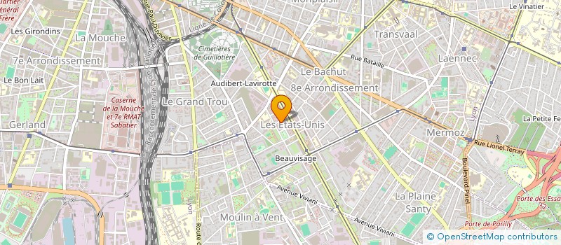 localisation de l'entreprise UNION RITUELLE ISLAMIQUE DE FRANCE  LYON