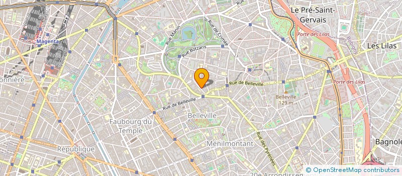 localisation de l'entreprise UNION RODEO  PARIS