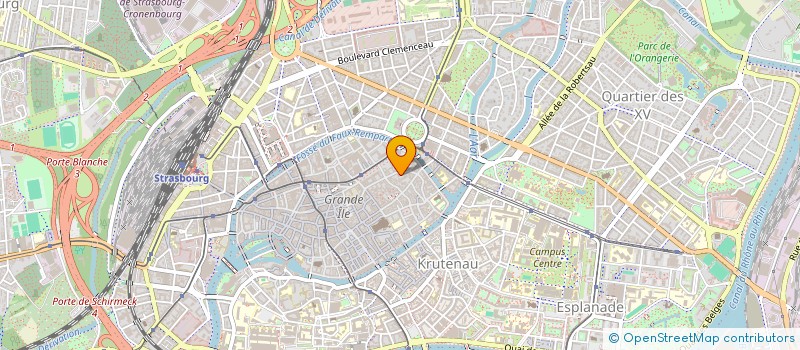 localisation de l'entreprise UNION SAINTE CECILE à STRASBOURG