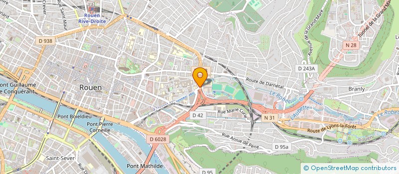 localisation de l'entreprise UNION SAPEURS POMPIERS DE ROUEN à ROUEN