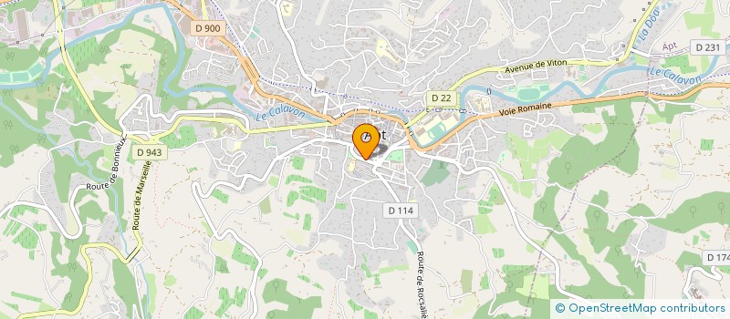 localisation de l'entreprise UNION SAULT APT LUBERON VENTOUX  APT