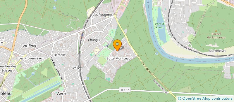 localisation de l'entreprise UNION SERVICES à AVON