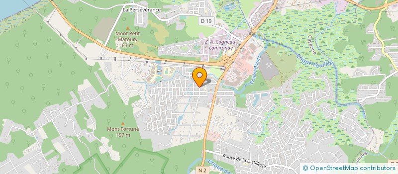 localisation de l'entreprise UNION SERVICES  MATOURY