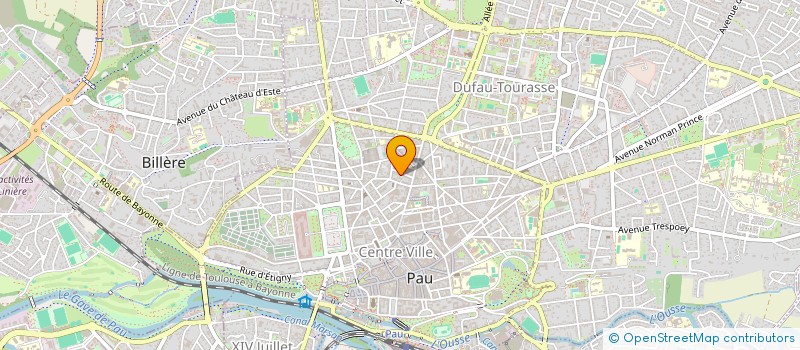 localisation de l'entreprise UNION SERVICES à PAU