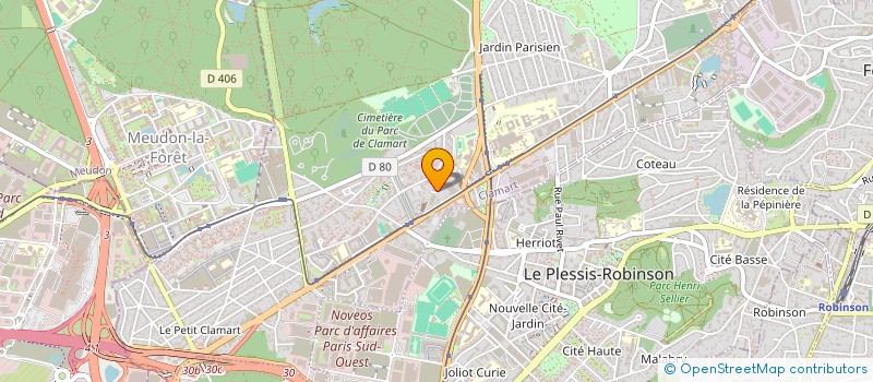 localisation de l'entreprise UNION SHORINJI RYU BUTOKUKAI FRANCE (USRBF) à CLAMART