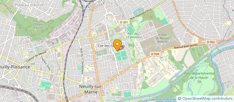 localisation de l'entreprise UNION SOLIDAIRE DES FEMMES DE NEUILLY-SUR-MARNE à NEUILLY-SUR-MARNE