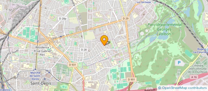 localisation de l'entreprise UNION SOLIDAIRE FRANCO TUNISIENNE à SAINT-DENIS