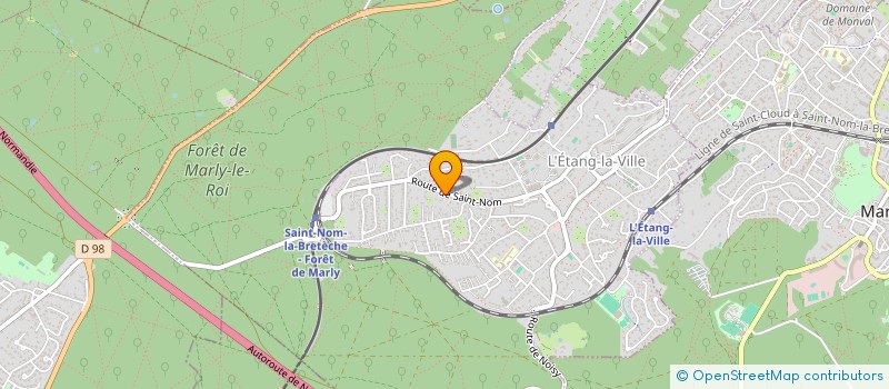 localisation de l'entreprise UNION SPIRITE FRANCAISE ET FRANCOPHONE  L'ETANG-LA-VILLE