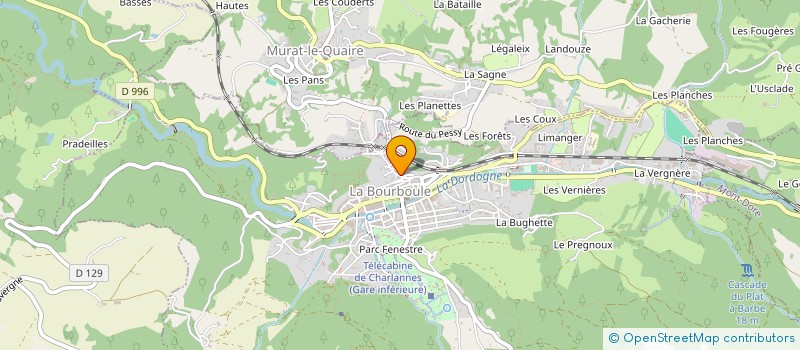 localisation de l'entreprise UNION SPORT BANNE D ORDANCHE à MURAT-LE-QUAIRE