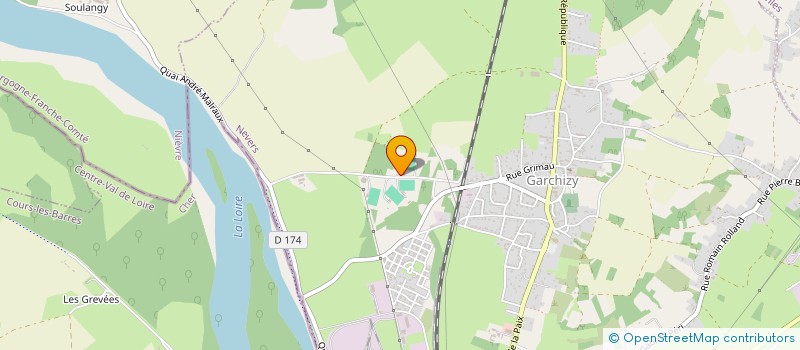 localisation de l'entreprise UNION SPORT CULTURELLE FRANCO PORTUGAISE  GARCHIZY