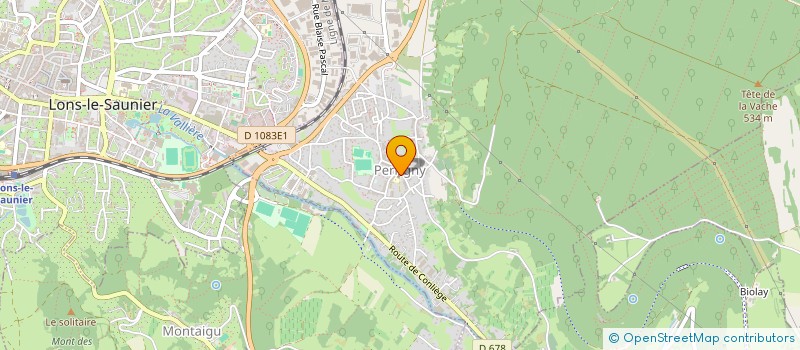 localisation de l'entreprise UNION SPORT PERRIGNY CONLIEGE à PERRIGNY