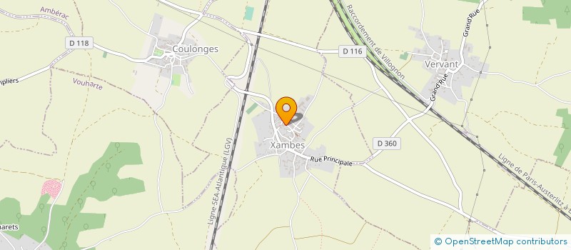 localisation de l'entreprise UNION SPORT ST AMANT DE BOIXE VILLEJOUBE à SAINT-AMANT-DE-BOIXE