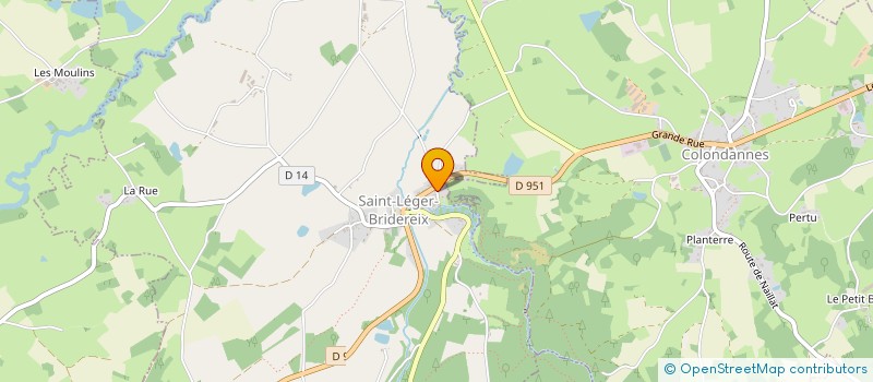localisation de l'entreprise UNION SPORTIV VERSILLACOIS à SAINT-AGNANT-DE-VERSILLAT