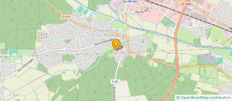 localisation de l'entreprise UNION SPORTIVE à SCHWEIGHOUSE-SUR-MODER