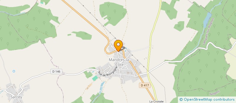 localisation de l'entreprise UNION SPORTIVE AGEVILLOISE à MANDRES-LA-COTE