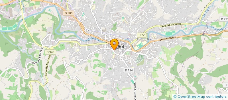 localisation de l'entreprise UNION SPORTIVE APTESIENNE  APT