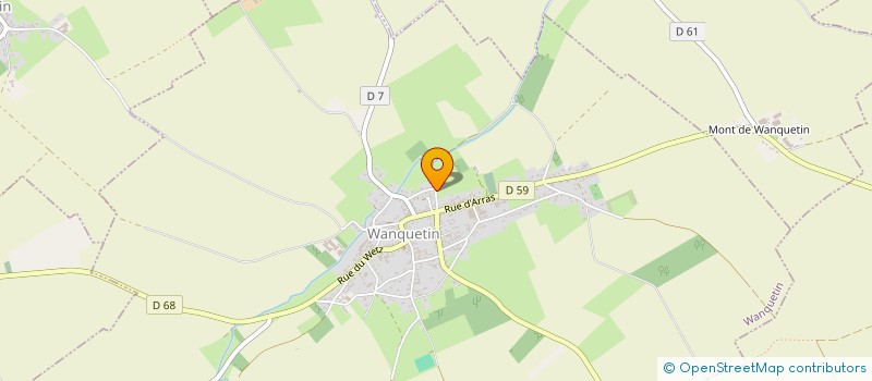 localisation de l'entreprise UNION SPORTIVE BAILLEULMONT  BAILLEULMONT