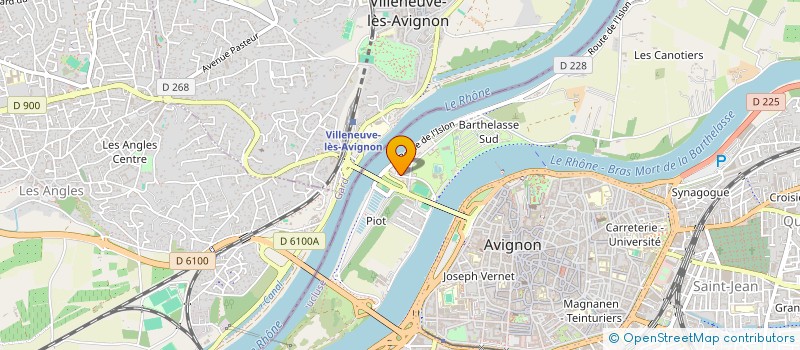 localisation de l'entreprise UNION SPORTIVE BARTHELASSIENNE  AVIGNON