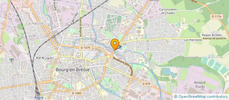 localisation de l'entreprise UNION SPORTIVE BRESSANE à BOURG-EN-BRESSE
