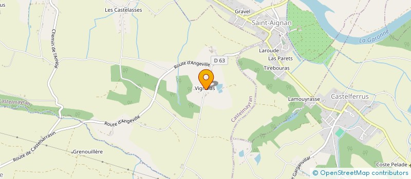 localisation de l'entreprise UNION SPORTIVE CASTELMAYRAN TENNIS DE TABLE  CASTELMAYRAN