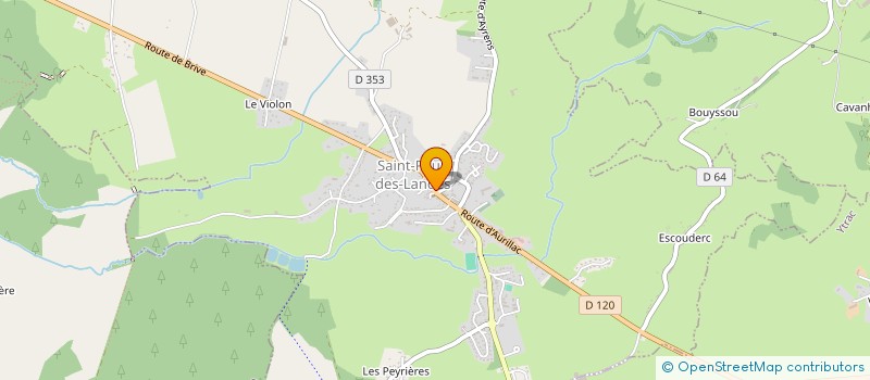 localisation de l'entreprise UNION SPORTIVE CERE ET LANDES à SAINT-PAUL-DES-LANDES