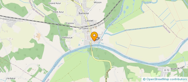 localisation de l'entreprise UNION SPORTIVE CLERMONTOISE  CLERMONT