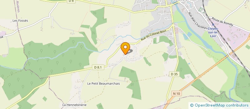 localisation de l'entreprise UNION SPORTIVE CLOYES DROUE à CLOYES-LES-TROIS-RIVIERES