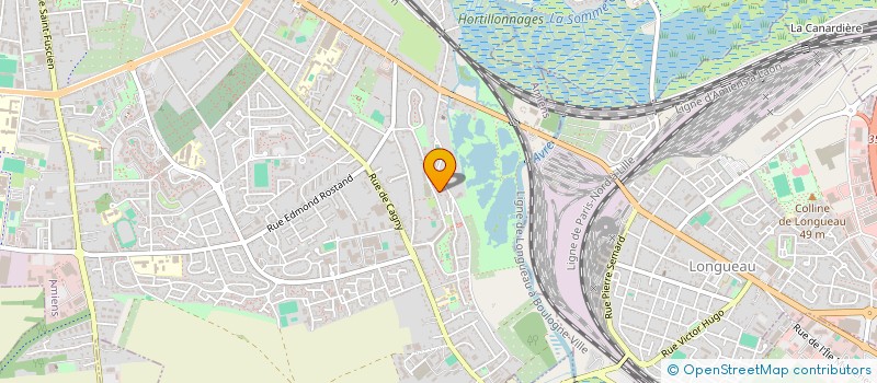 localisation de l'entreprise UNION SPORTIVE CLUB DE VICTORINE AUTIER (USCVA)  AMIENS