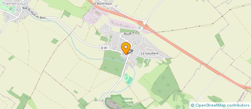 localisation de l'entreprise UNION SPORTIVE CLUB DU VEXIN  VIGNY