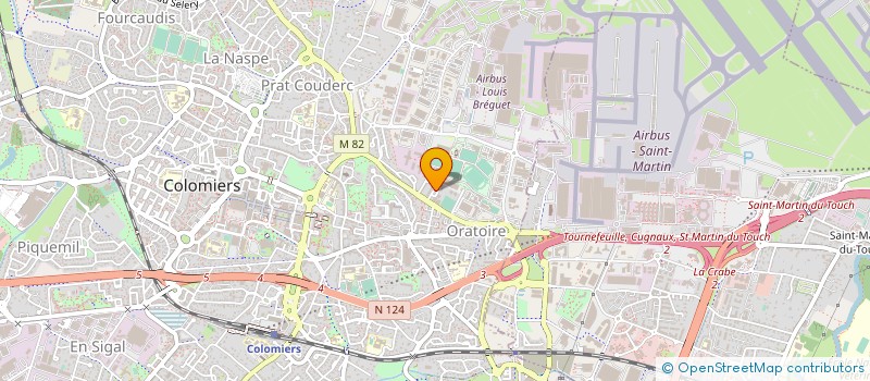 localisation de l'entreprise UNION SPORTIVE COLOMIERS FOOTBALL à COLOMIERS
