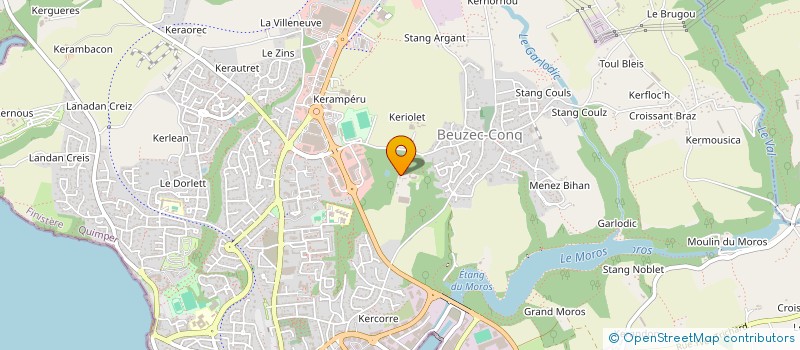 localisation de l'entreprise UNION SPORTIVE CONCARNOISE à CONCARNEAU