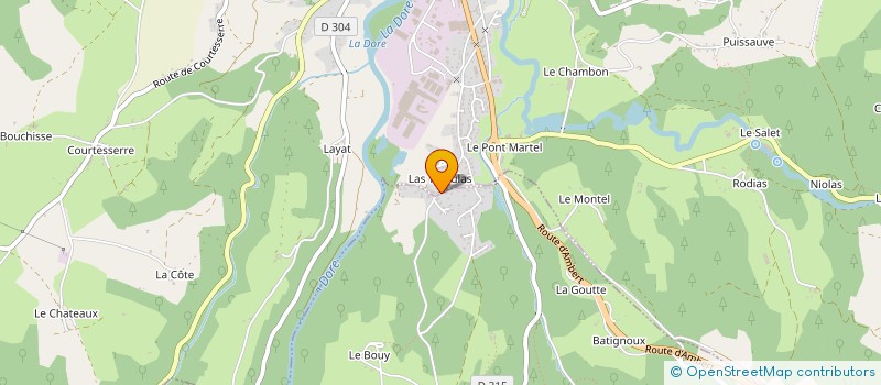 localisation de l'entreprise UNION SPORTIVE COURPIEROISE à COURPIERE