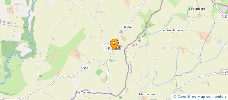localisation de l'entreprise UNION SPORTIVE COUTERNE HALEINE TESSE à RIVES D'ANDAINE