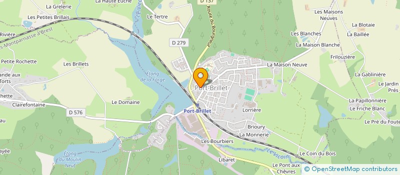 localisation de l'entreprise UNION SPORTIVE CULTURELLE ET LOISIRS DE BOURGON  BOURGON