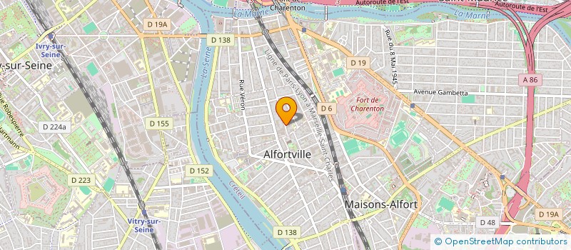 localisation de l'entreprise UNION SPORTIVE D'ALFORTVILLE  ALFORTVILLE
