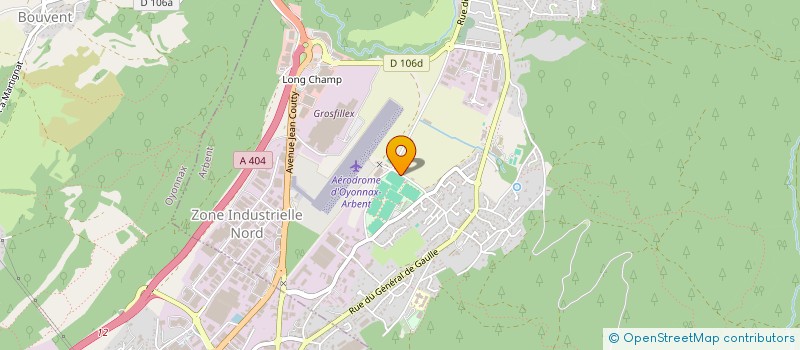 localisation de l'entreprise UNION SPORTIVE D'ARBENT MARCHON à ARBENT