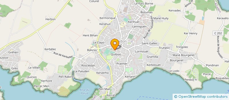 localisation de l'entreprise UNION SPORTIVE D'ARRADON FOOTBALL à ARRADON