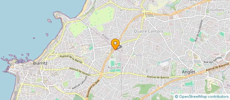 localisation de l'entreprise UNION SPORTIVE DE BIARRITZ à BIARRITZ